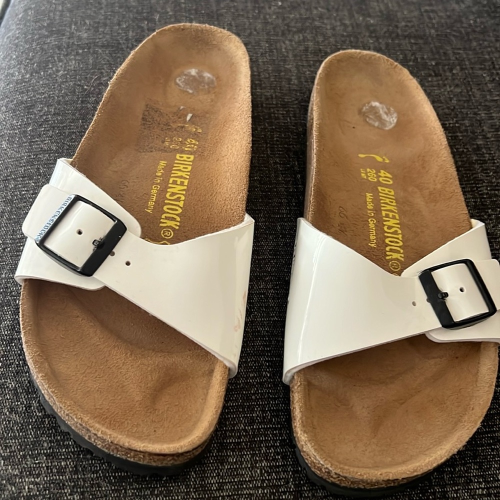 Birkenstocks sandal made in Germany.